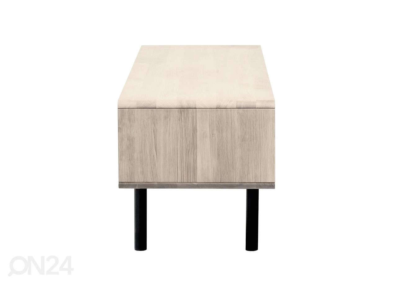 TV-taso Tokyo 213 cm, valkoinen öljy kuvasuurennos