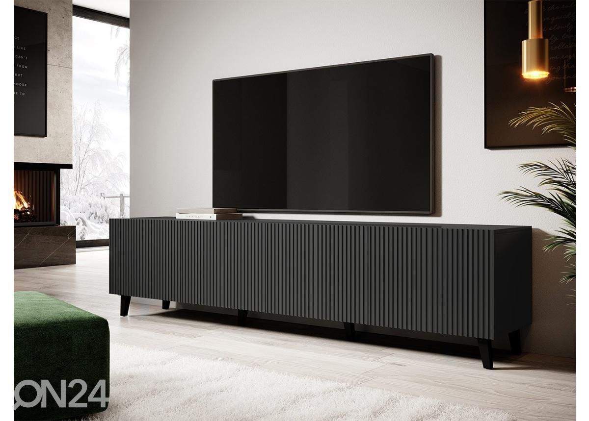 TV-taso Vamos Grey 201 cm kuvasuurennos