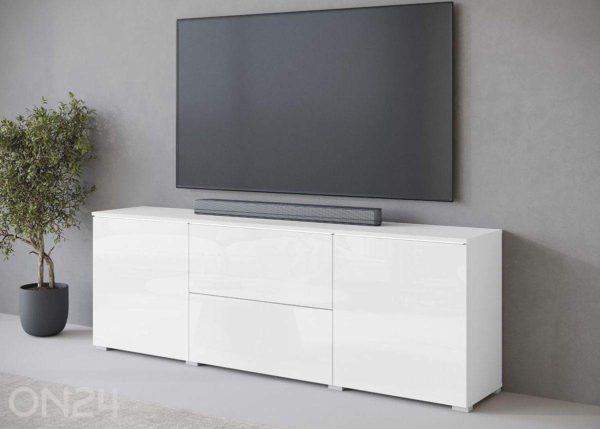 TV-taso Vera 180 cm + LED kuvasuurennos