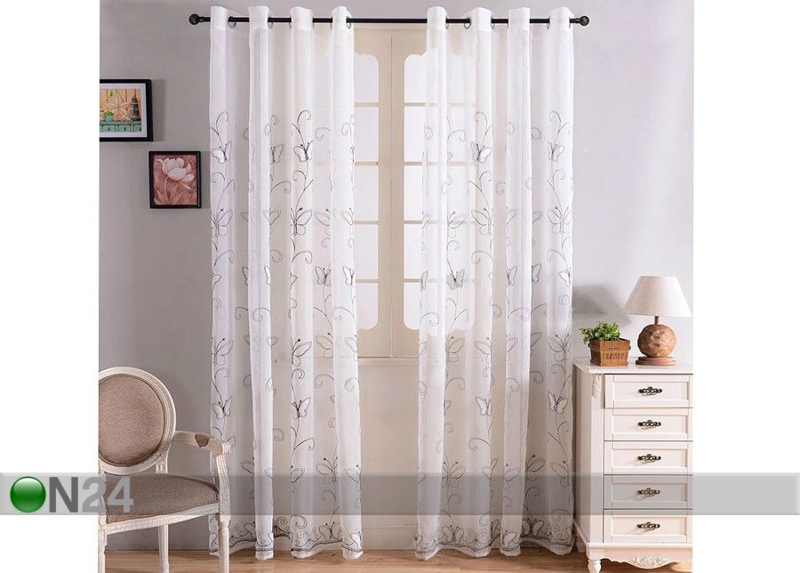 Tylliverho BUTTERFLY 400x270 cm kuvasuurennos