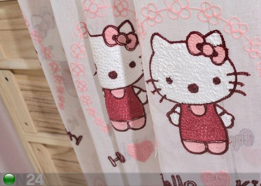 Tylliverho HELLO KITTY 350x260 cm kuvasuurennos