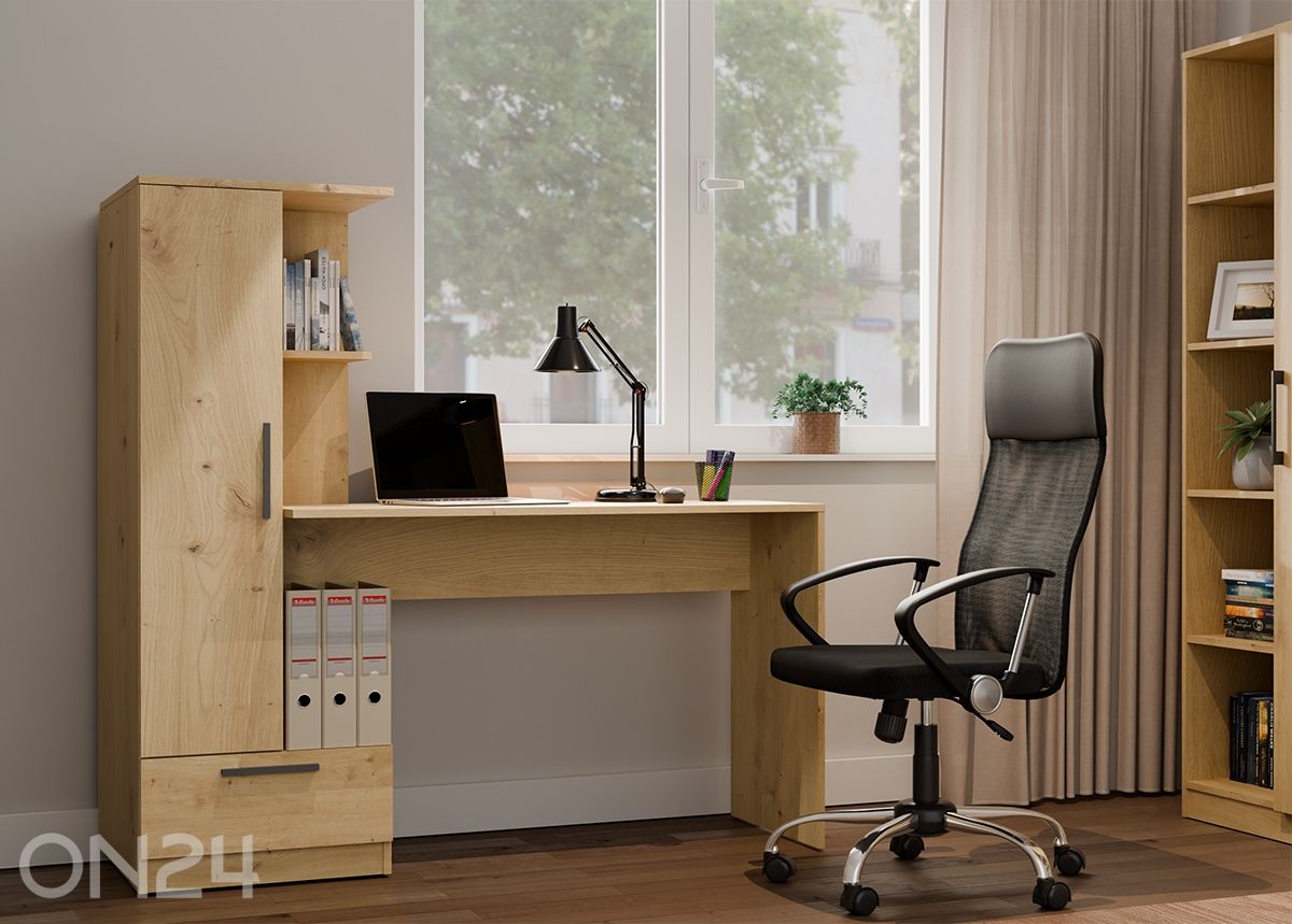 Työpöytä hyllyllä Kosmos kuvasuurennos