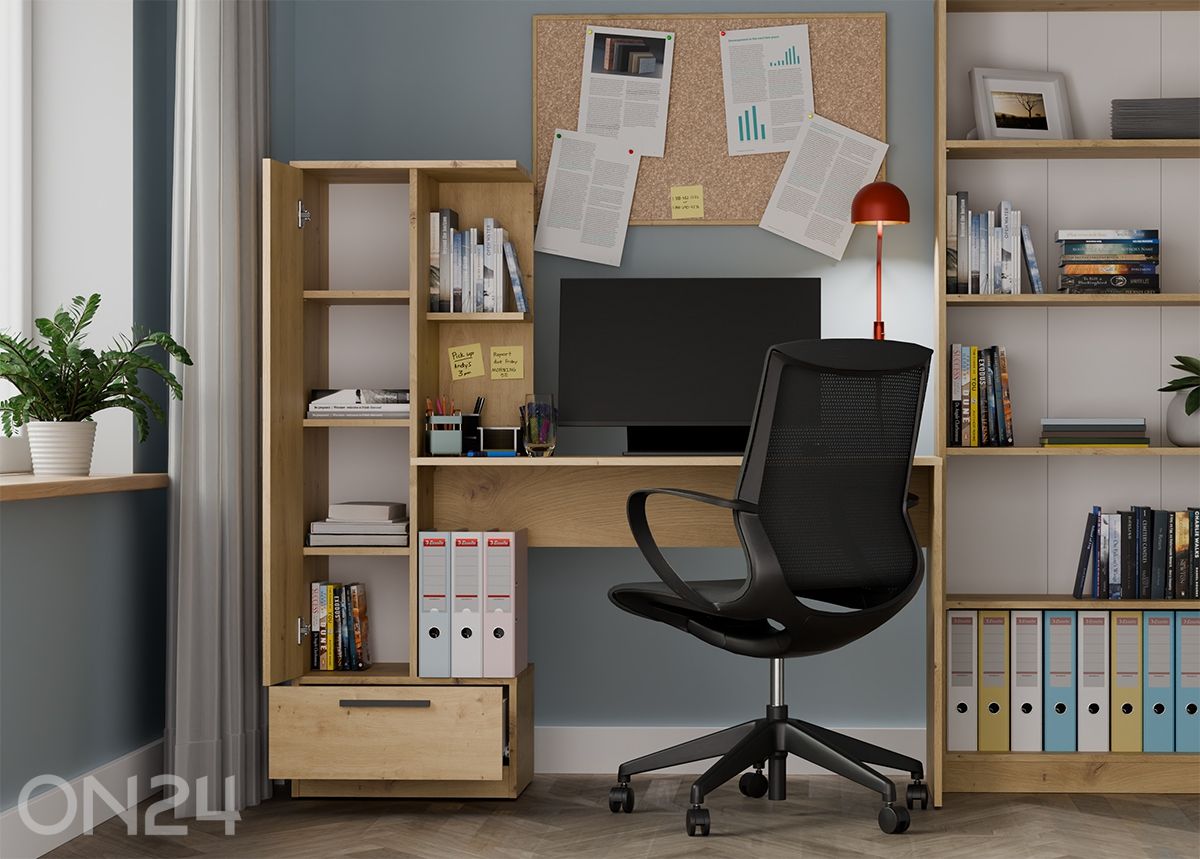 Työpöytä hyllyllä Kosmos kuvasuurennos