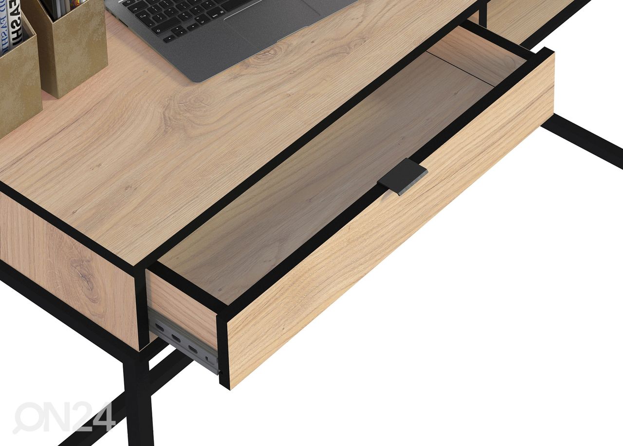 Työpöytä Loft, minerva tammi kuvasuurennos