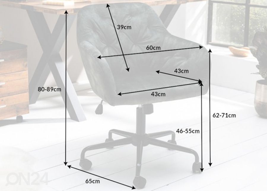 Työtuoli Dutch Comfort kuvasuurennos