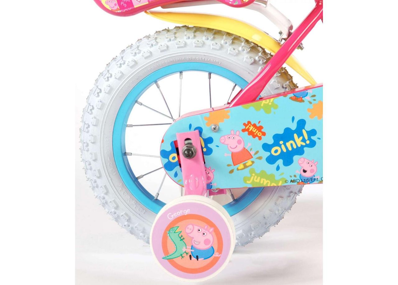 Tyttöjen polkupyörä Peppa Pig 12" kuvasuurennos