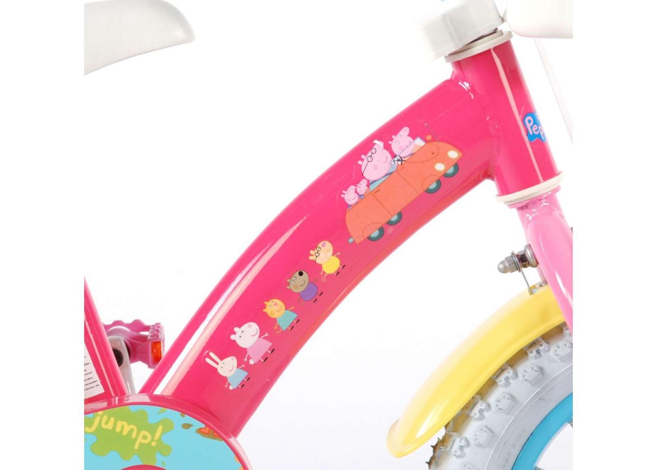 Tyttöjen polkupyörä Peppa Pig 12" kuvasuurennos