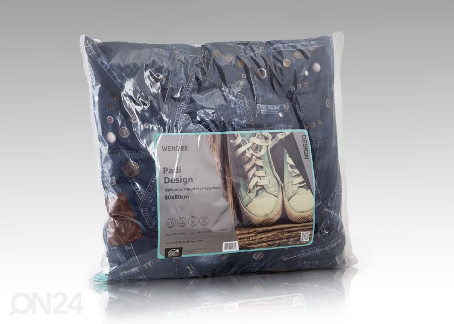 Tyyny DENIM 80x80 cm kuvasuurennos