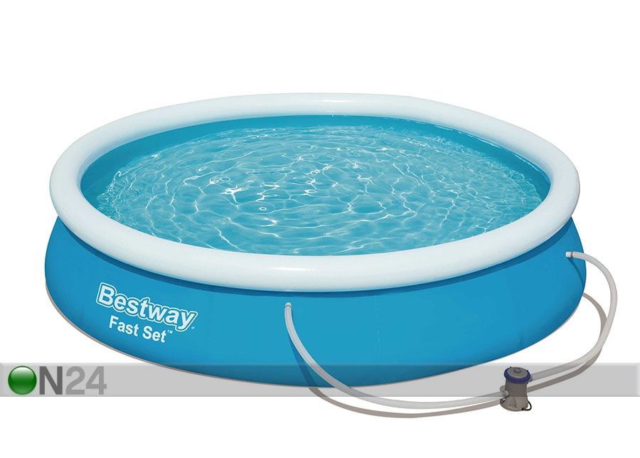 Uima-allas Bestway Fast Set 366x76 cm suodatinpumpulla kuvasuurennos