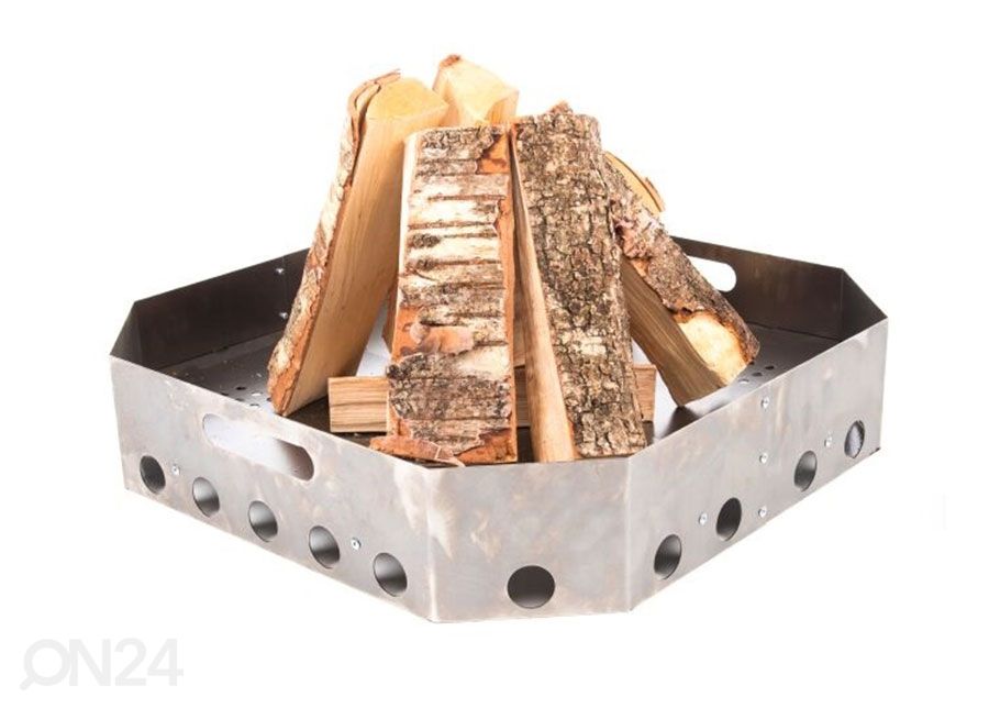 Ulkotulisija Cor-ten terästä GrillSymbol Luna kuvasuurennos
