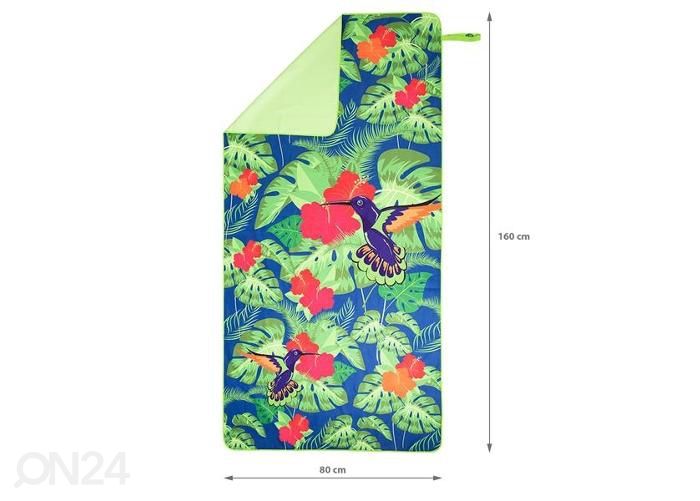 Urheilupyyhe Nils Camp NCR14 160x80 cm kuvasuurennos