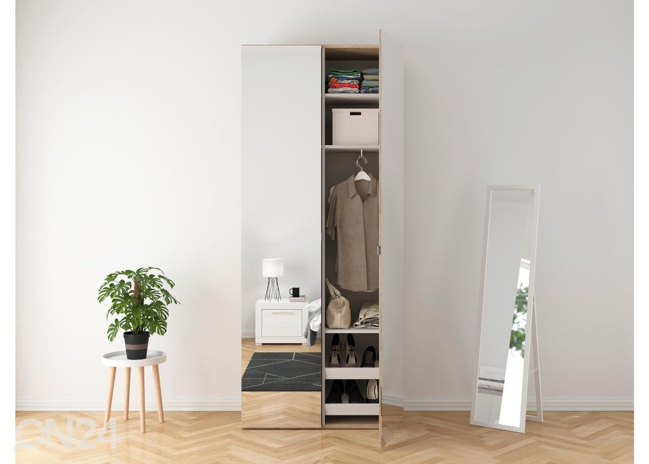 Vaatekaappi 100 cm kuvasuurennos