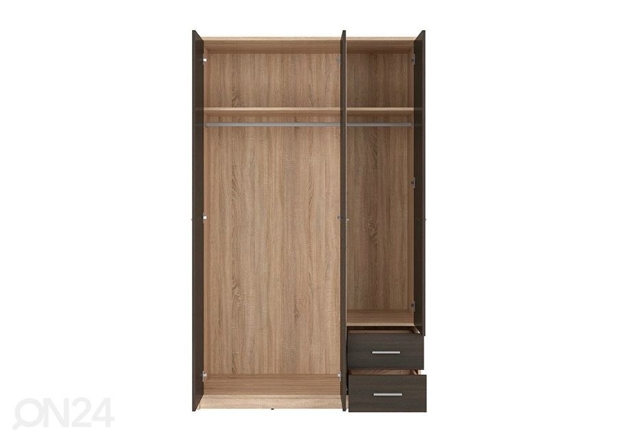 Vaatekaappi 118,5 cm kuvasuurennos