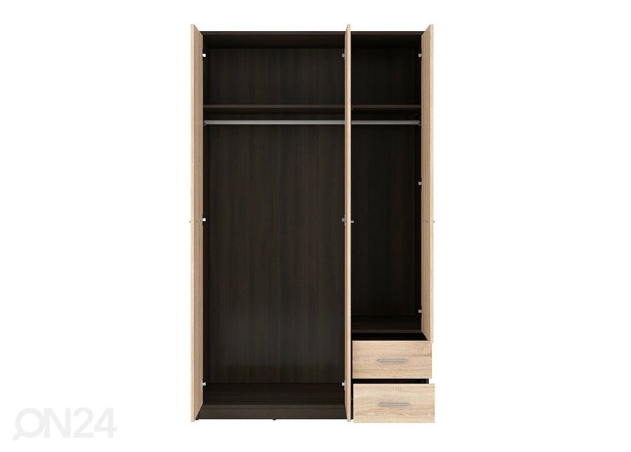 Vaatekaappi 118,5 cm kuvasuurennos