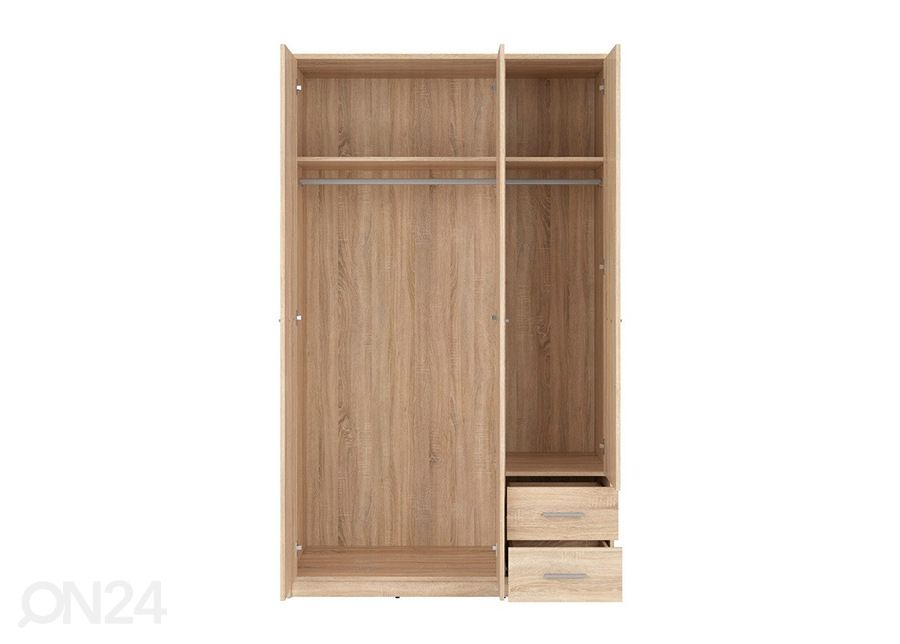Vaatekaappi 118,5 cm kuvasuurennos