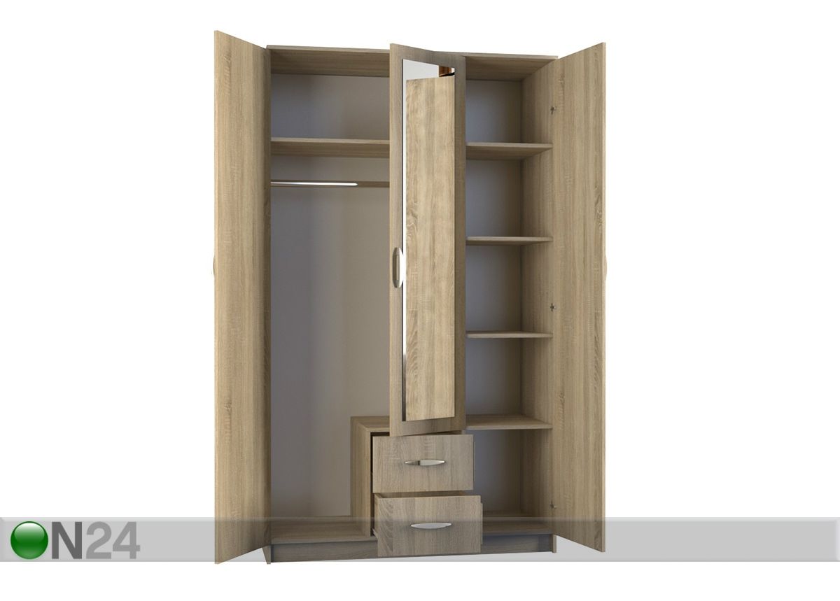 Vaatekaappi 120 cm kuvasuurennos