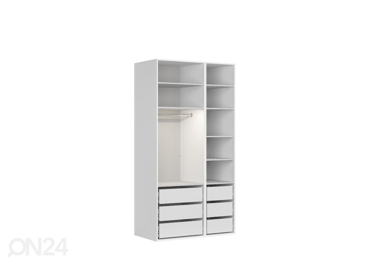 Vaatekaappi 125 cm kuvasuurennos