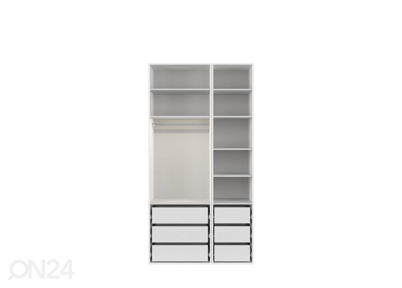 Vaatekaappi 125 cm kuvasuurennos