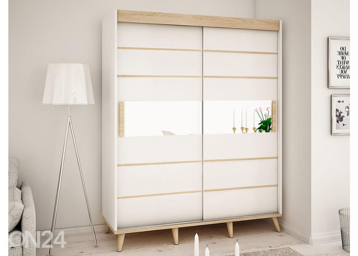 Vaatekaappi 200 cm kuvasuurennos