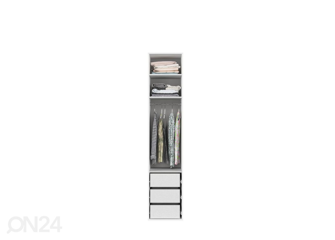 Vaatekaappi 50 cm kuvasuurennos