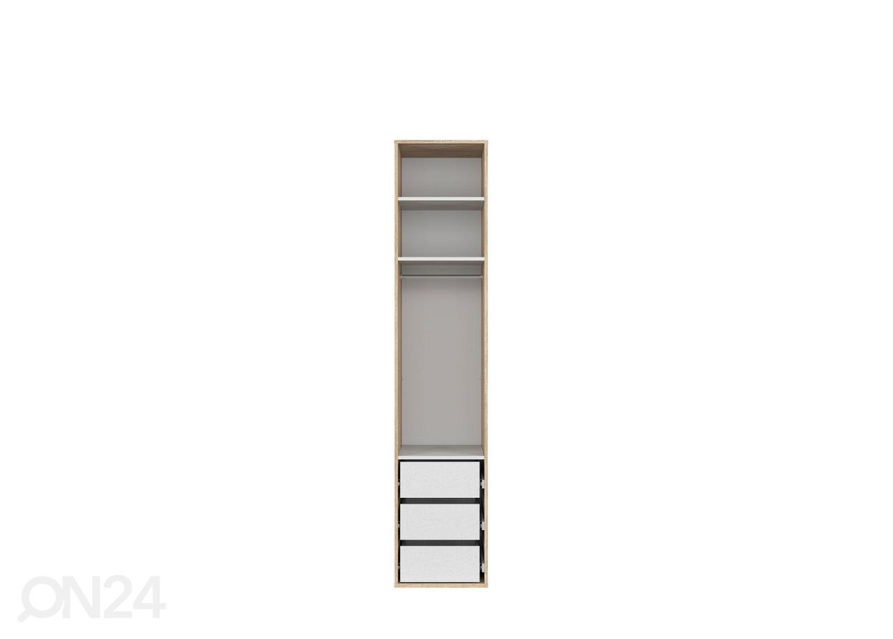 Vaatekaappi 50 cm kuvasuurennos