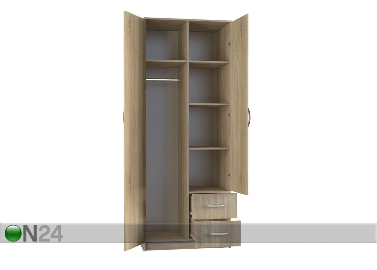 Vaatekaappi 80 cm kuvasuurennos