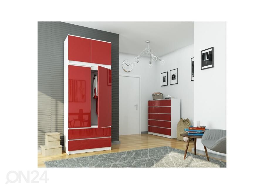 Vaatekaappi 90 cm kuvasuurennos