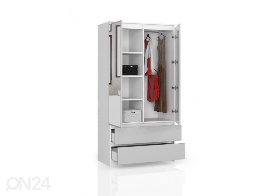 Vaatekaappi 90 cm kuvasuurennos