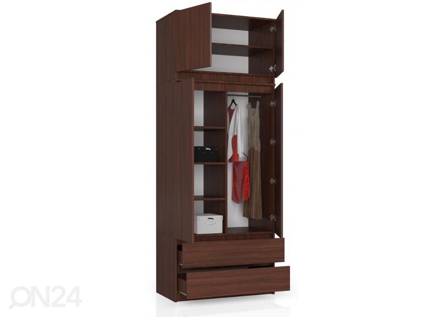 Vaatekaappi 90 cm, wenge kuvasuurennos