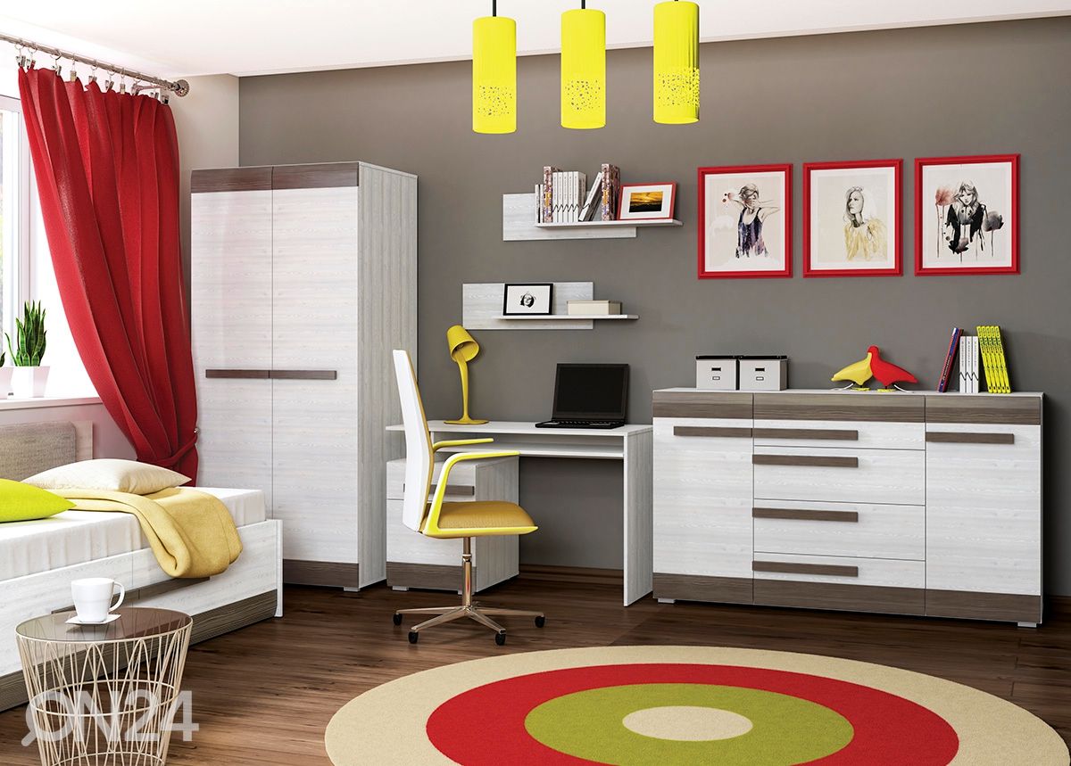 Vaatekaappi Bianca 92 cm kuvasuurennos
