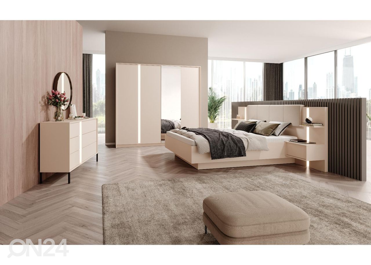 Vaatekaappi Dast I 223 cm, beige kuvasuurennos