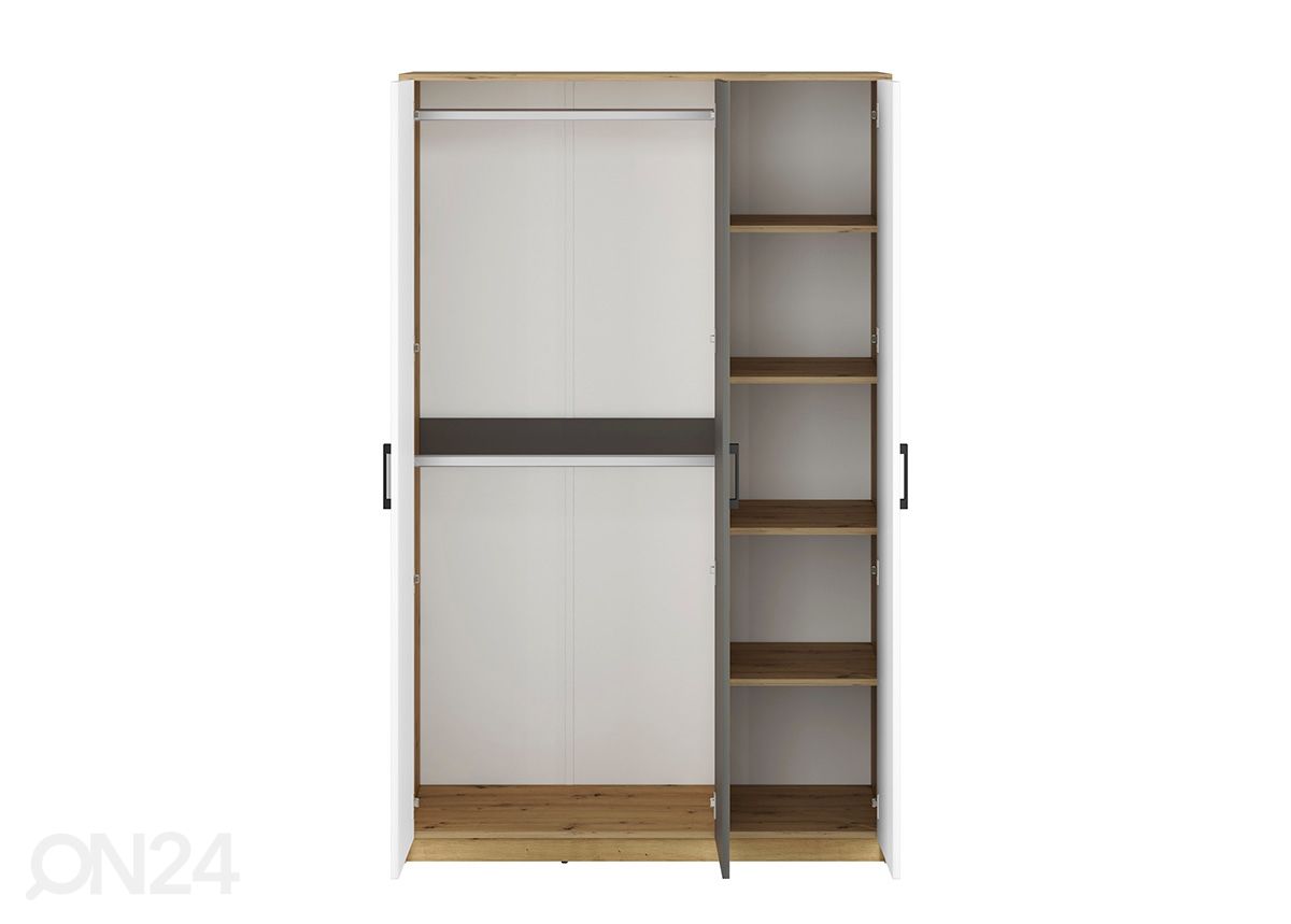 Vaatekaappi Firenze 119 cm kuvasuurennos