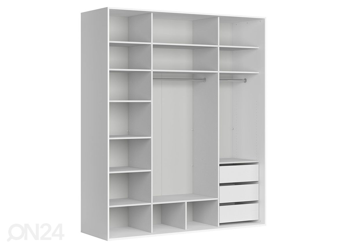 Vaatekaappi Franka 200 cm kuvasuurennos
