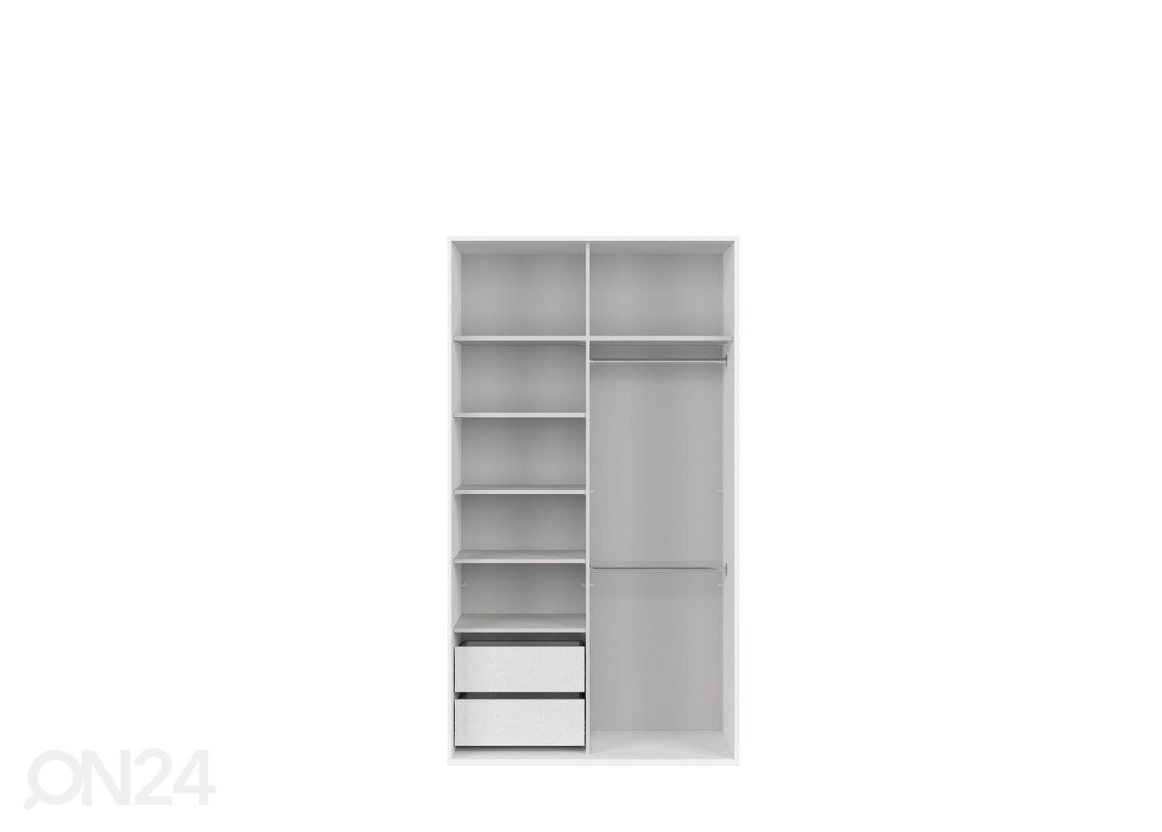 Vaatekaappi Franziska 120 cm kuvasuurennos