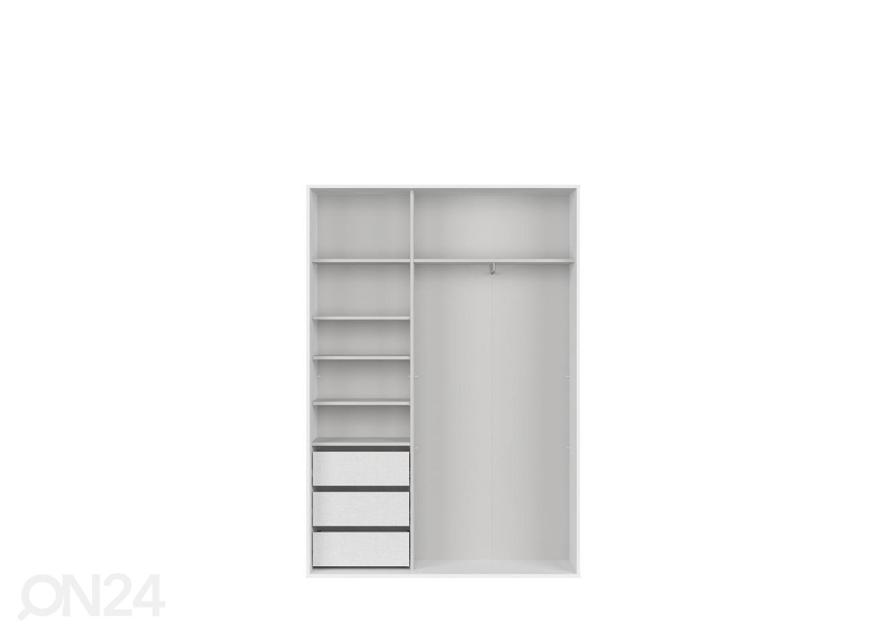 Vaatekaappi Franziska 150 cm kuvasuurennos