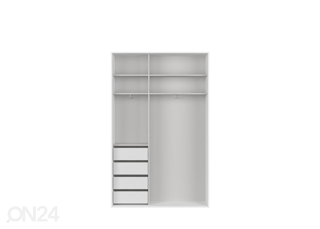 Vaatekaappi Franziska 150 cm kuvasuurennos