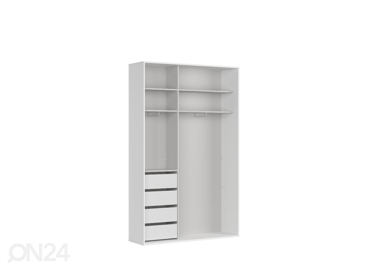 Vaatekaappi Franziska 150 cm kuvasuurennos