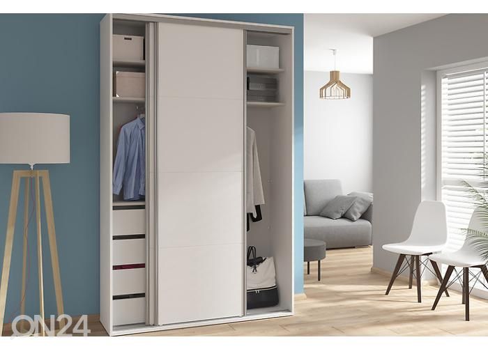 Vaatekaappi Franziska 150 cm kuvasuurennos