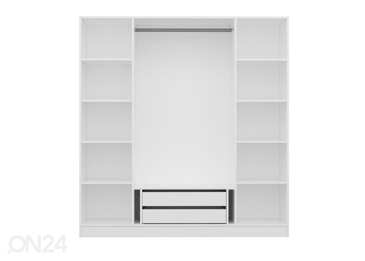 Vaatekaappi Glass 180 cm kuvasuurennos