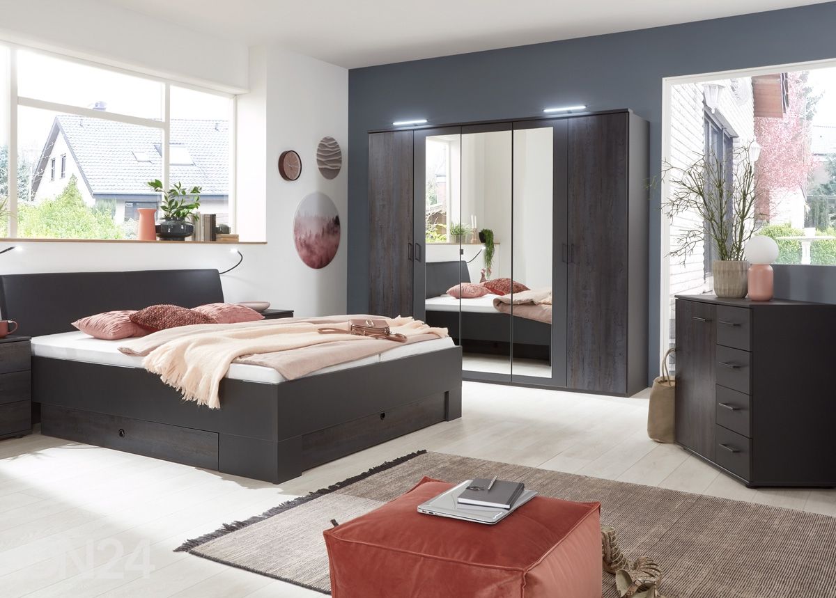 Vaatekaappi Kopenhagen 225 cm kuvasuurennos