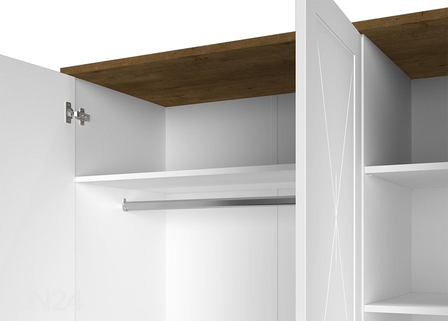 Vaatekaappi Lille 137 cm kuvasuurennos