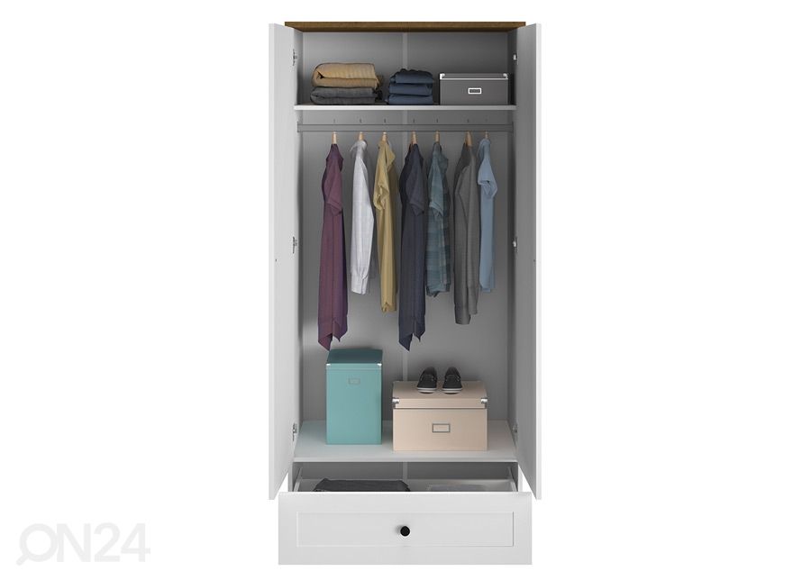 Vaatekaappi Lille 92 cm kuvasuurennos
