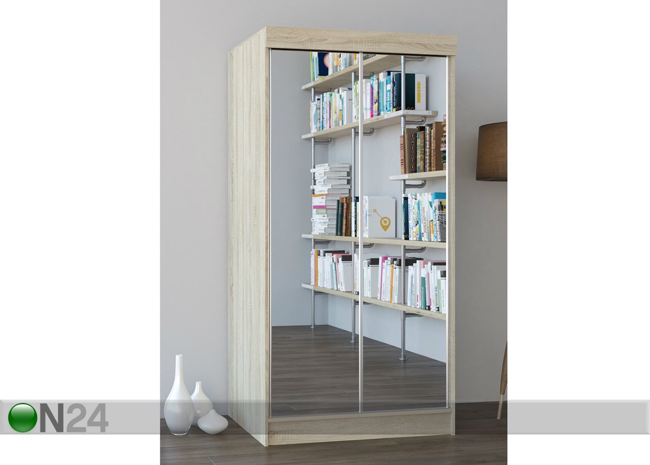 Vaatekaappi liukuovilla 100 cm kuvasuurennos