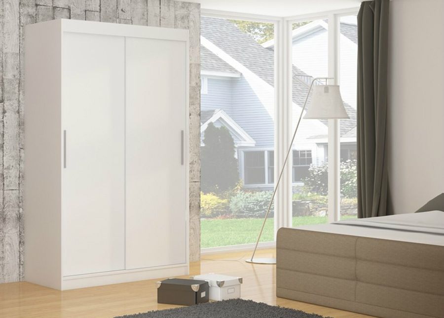 Vaatekaappi liukuovilla 150 cm kuvasuurennos