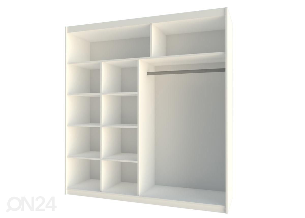 Vaatekaappi liukuovilla 203 cm kuvasuurennos
