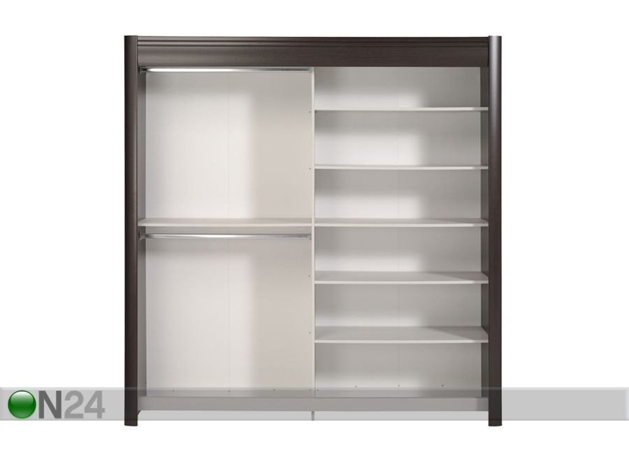 Vaatekaappi liukuovilla PHENIX 202 cm kuvasuurennos
