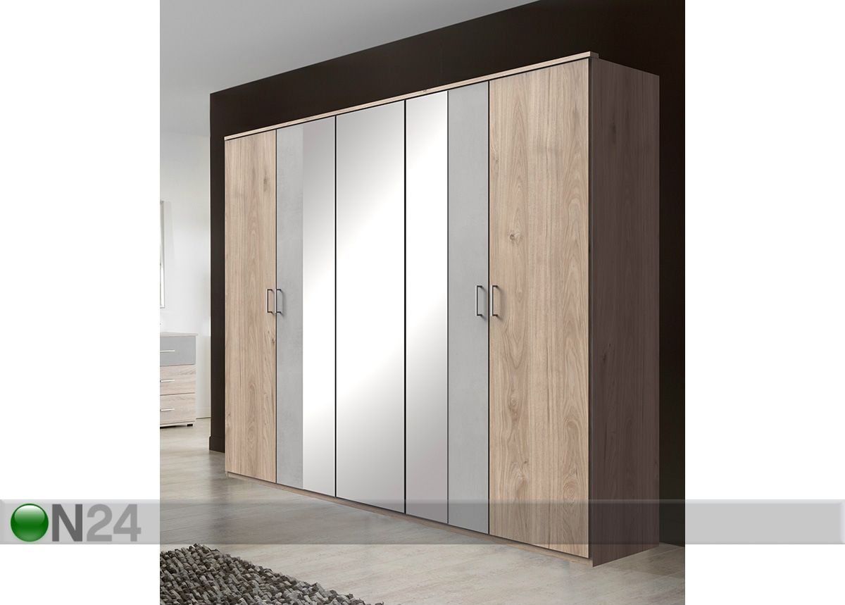 Vaatekaappi Neapel 225 cm kuvasuurennos