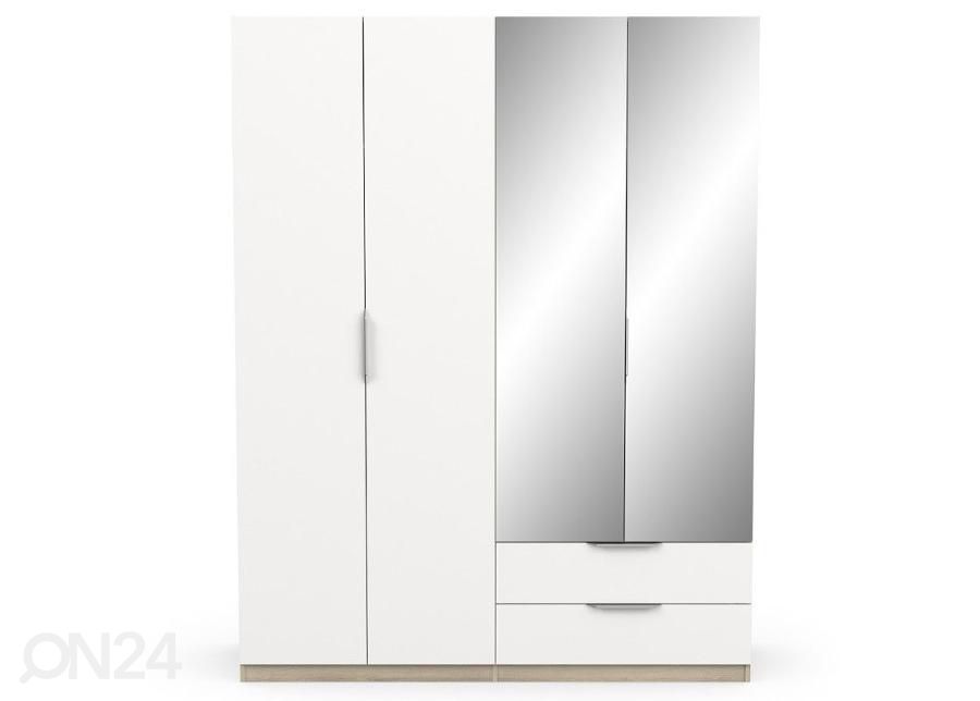 Vaatekaappi peilillä Ghost 157 cm kuvasuurennos