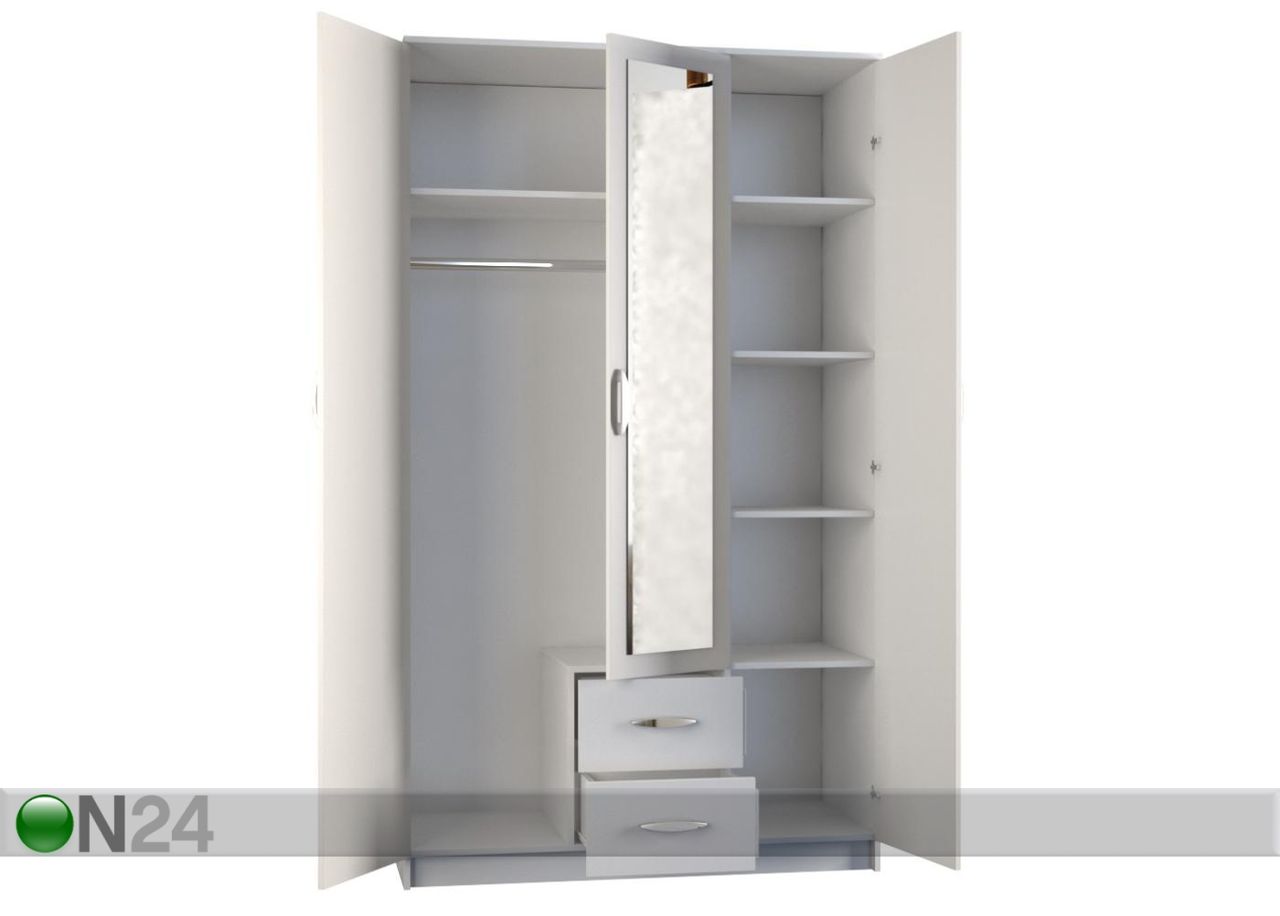 Vaatekaappi Romana 120 cm kuvasuurennos