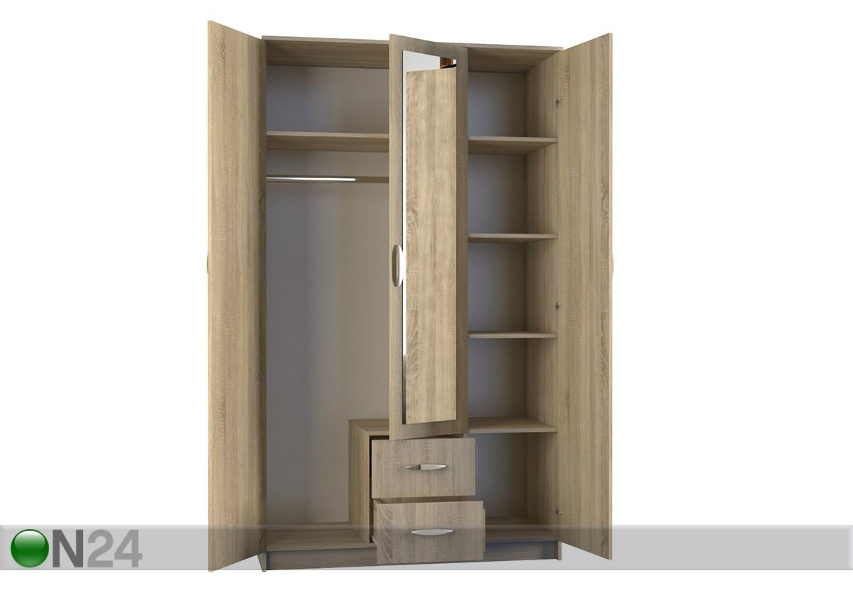 Vaatekaappi Romana 120 cm kuvasuurennos